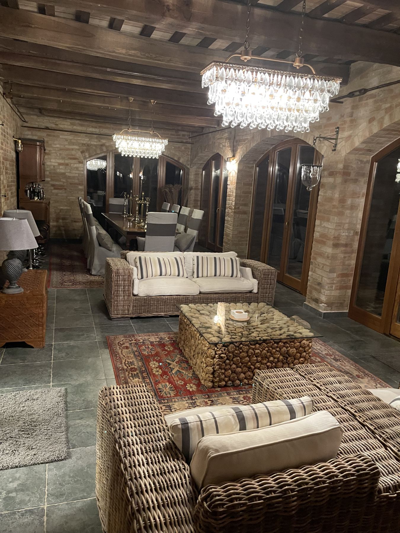 The main living room