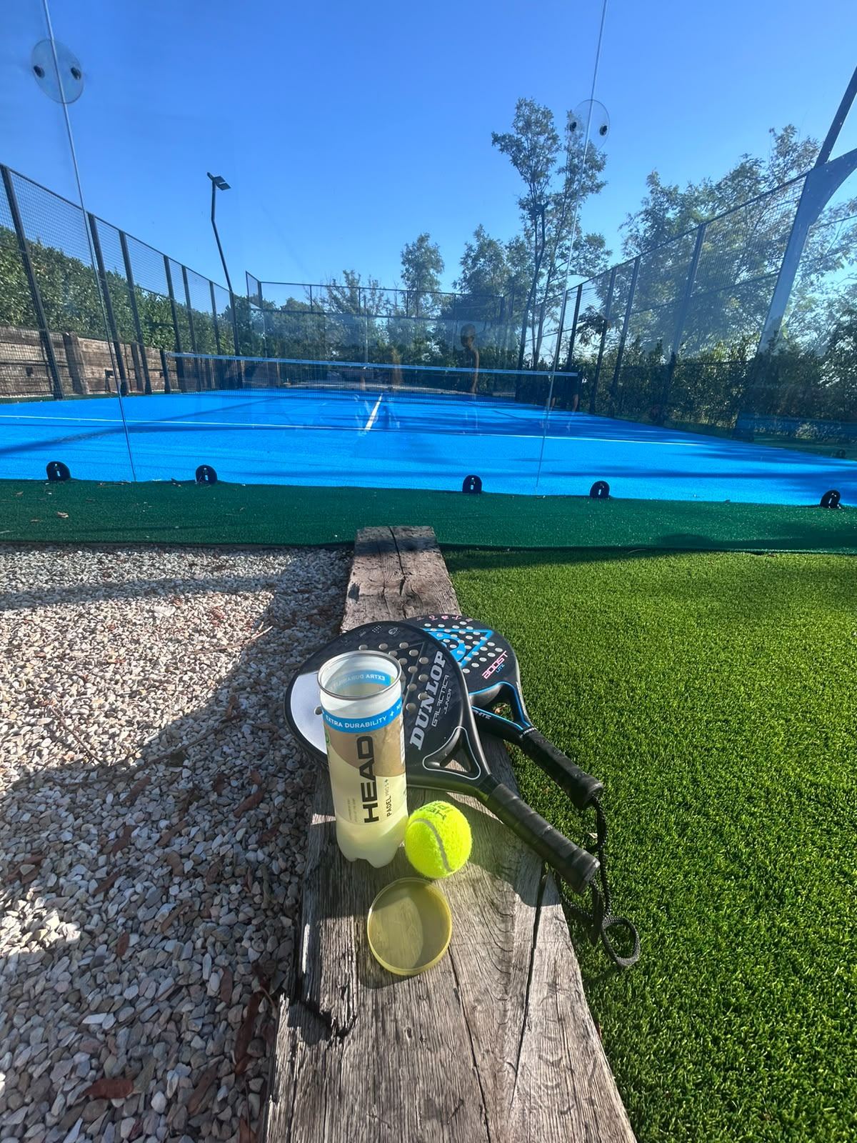 The padel court